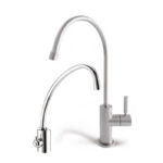 Rubinetto a 1 via con versione inox